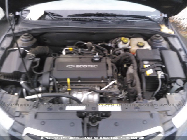 1G1PA5SG2F7160229 - 2015 CHEVROLET CRUZE LS მუქი ლურჯი ფოტო 10