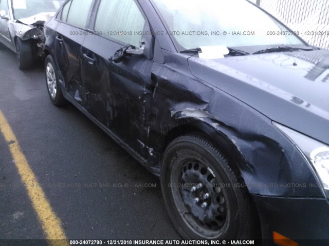 1G1PA5SG2F7160229 - 2015 CHEVROLET CRUZE LS მუქი ლურჯი ფოტო 6