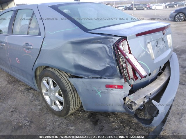 1G6DW677170192855 - 2007 CADILLAC STS Light Blue photo 6