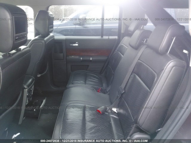 2FMGK5DC6BBD30040 - 2011 FORD FLEX LIMITED მუქწითელი ფოტო 8
