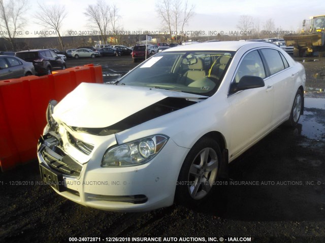 1G1ZG57B39F241125 - 2009 CHEVROLET MALIBU LS 白色 照片 2