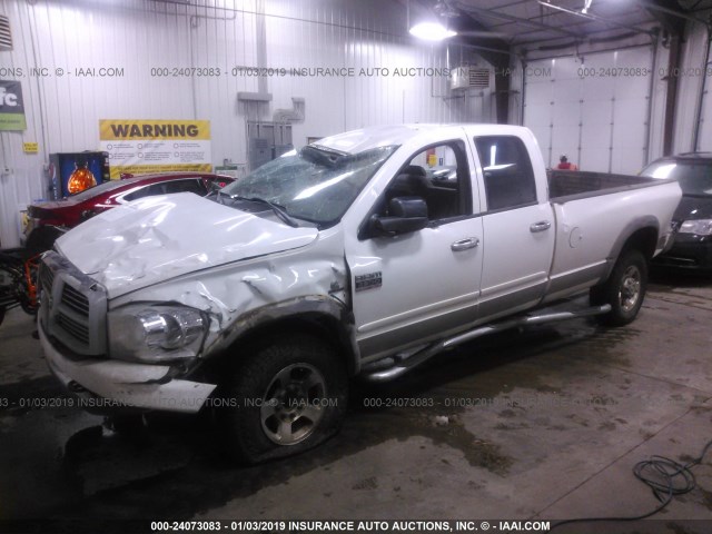 3D7KS28A98G108089 - 2008 DODGE RAM 2500 ST/SLT WHITE photo 2