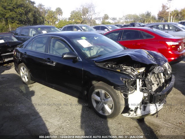 4T1BF3EK5BU708898 - 2011 TOYOTA CAMRY SE/LE/XLE BLACK photo 1