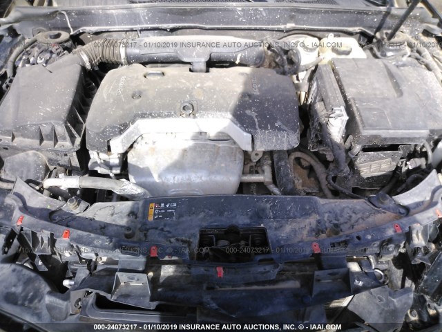 1G11C5SA8DF336229 - 2013 CHEVROLET MALIBU 1LT შავი ფოტო 10