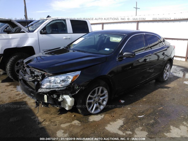 1G11C5SA8DF336229 - 2013 CHEVROLET MALIBU 1LT შავი ფოტო 2