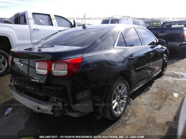 1G11C5SA8DF336229 - 2013 CHEVROLET MALIBU 1LT შავი ფოტო 4