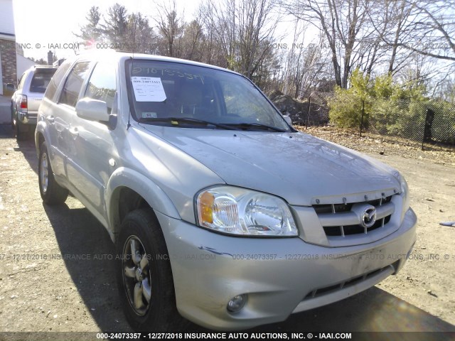 4F2YZ02Z76KM02454 - 2006 MAZDA TRIBUTE TAN photo 1