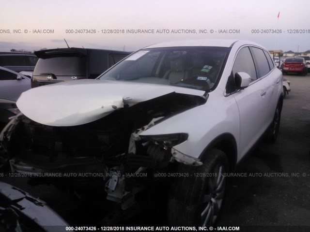 JM3TB38Y670117408 - 2007 MAZDA CX-9 WHITE photo 2