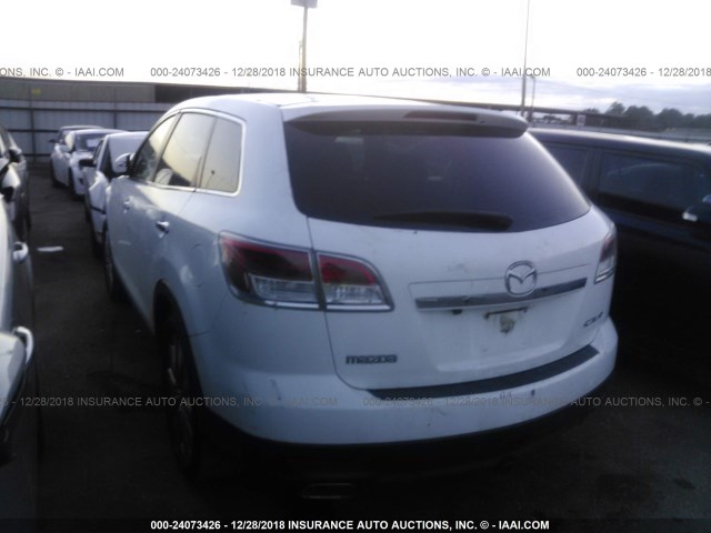 JM3TB38Y670117408 - 2007 MAZDA CX-9 WHITE photo 3