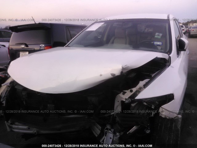 JM3TB38Y670117408 - 2007 MAZDA CX-9 WHITE photo 6