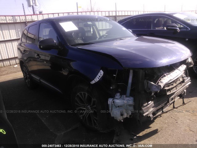 JA4AD2A30HZ043669 - 2017 MITSUBISHI OUTLANDER ES BLUE photo 1