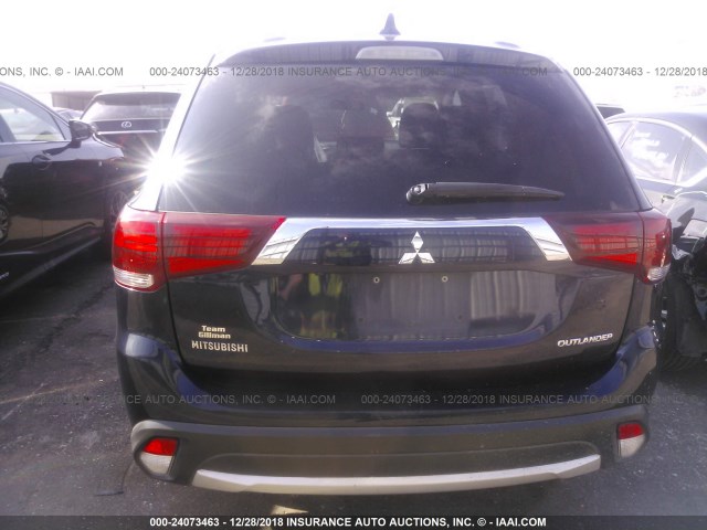 JA4AD2A30HZ043669 - 2017 MITSUBISHI OUTLANDER ES BLUE photo 6