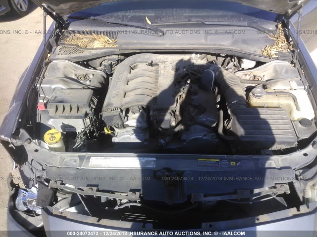 2D4FV48V45H548897 - 2005 DODGE MAGNUM SXT SILVER photo 10