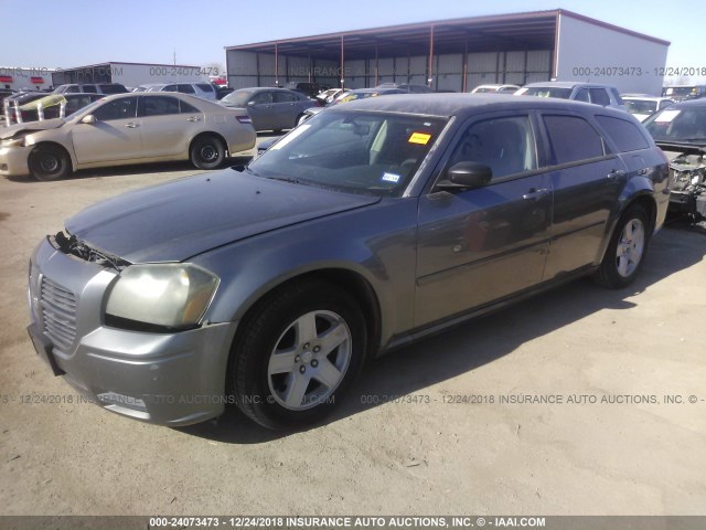 2D4FV48V45H548897 - 2005 DODGE MAGNUM SXT SILVER photo 2