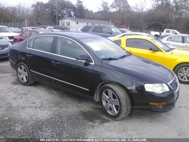 WVWJK73C29E080222 - 2009 VOLKSWAGEN PASSAT TURBO BLACK photo 1