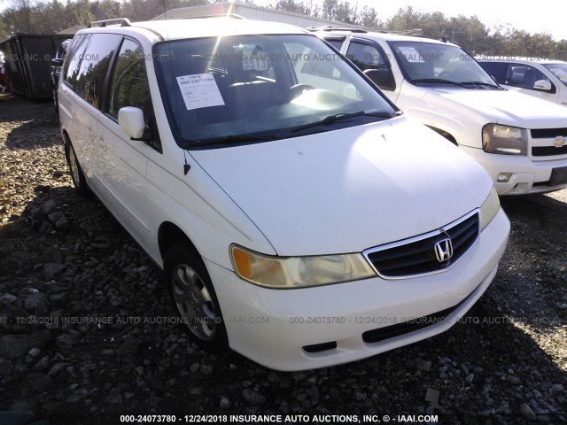 5FNRL18014B024548 - 2004 HONDA ODYSSEY EXL WHITE photo 1