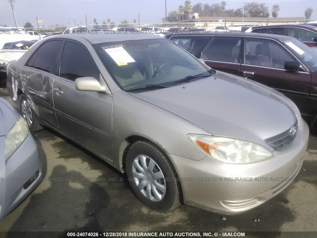 4T1BE32K34U888392 - 2004 TOYOTA CAMRY LE/XLE/SE GOLD photo 1