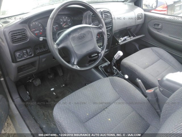 KNDJA623125160583 - 2002 KIA SPORTAGE GRAY photo 5