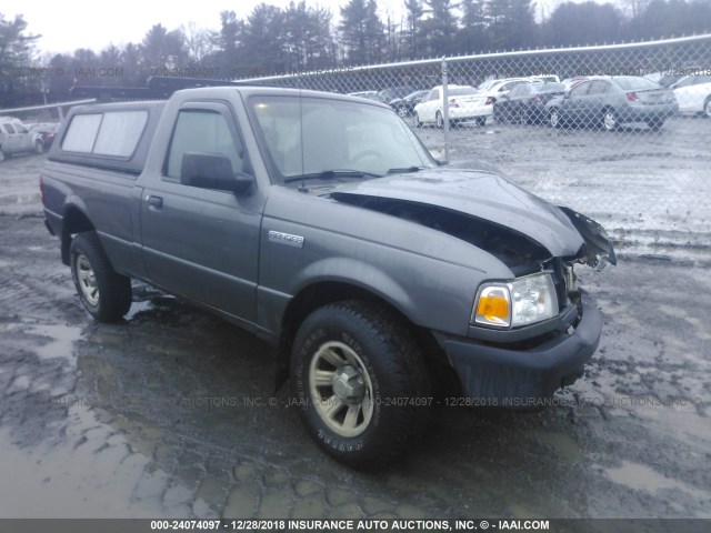 1FTYR10D09PA25406 - 2009 FORD RANGER GRAY photo 1