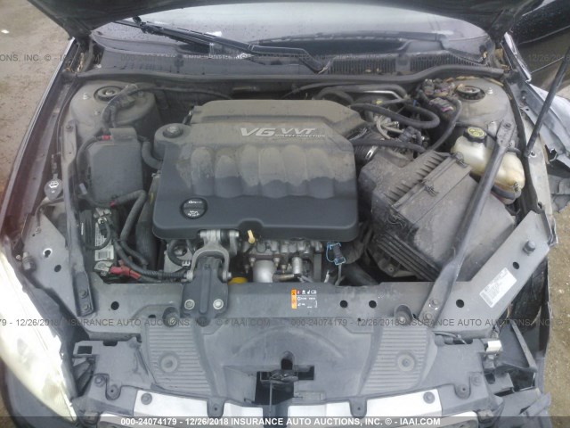 2G1WG5E30D1239718 - 2013 CHEVROLET IMPALA LT 黑色 照片 10
