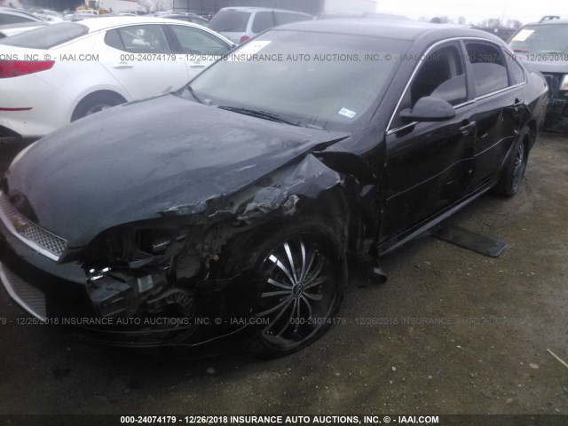 2G1WG5E30D1239718 - 2013 CHEVROLET IMPALA LT 黑色 照片 2