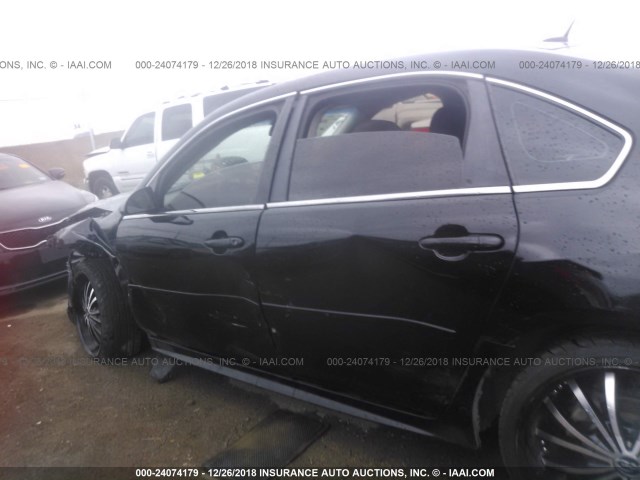 2G1WG5E30D1239718 - 2013 CHEVROLET IMPALA LT 黑色 照片 6