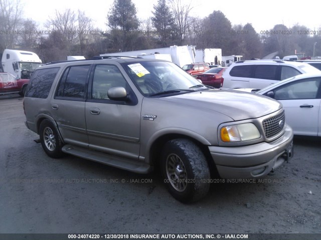 1FMPU18L02LA64219 - 2002 FORD EXPEDITION EDDIE BAUER TAN photo 1