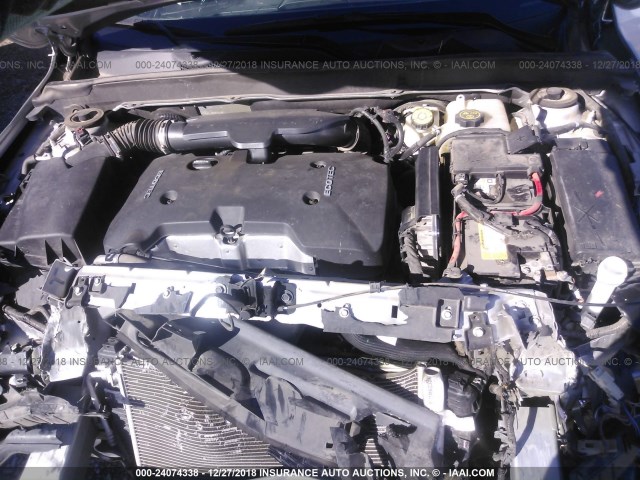 1G11B5SL1FF351758 - 2015 CHEVROLET MALIBU LS SILVER photo 10