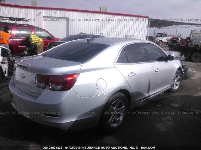 1G11B5SL1FF351758 - 2015 CHEVROLET MALIBU LS SILVER photo 4