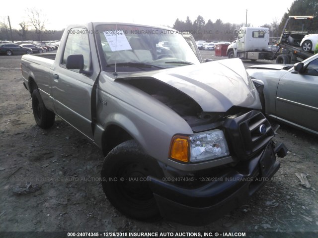 1FTYR10D94PB58612 - 2004 FORD RANGER GOLD photo 1