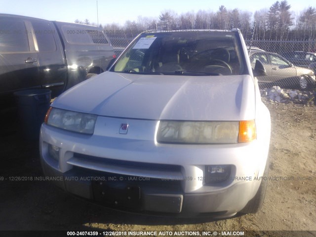 5GZCZ63464S871059 - 2004 SATURN VUE SILVER photo 6