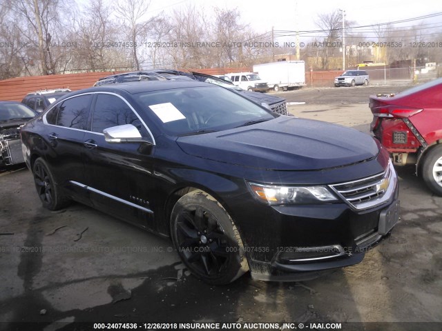 2G1155S38E9128096 - 2014 CHEVROLET IMPALA LTZ BLACK photo 1