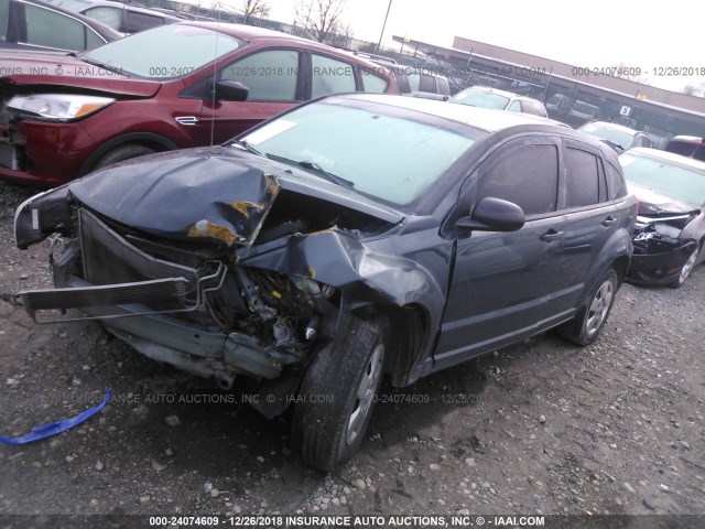 1B3HB28B07D350294 - 2007 DODGE CALIBER Navy photo 2