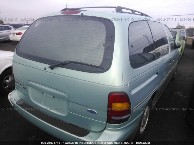 2FMDA5148SBD45691 - 1995 FORD WINDSTAR WAGON GREEN photo 4