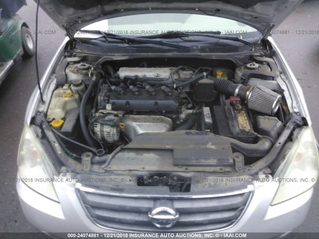 1N4AL11D92C174028 - 2002 NISSAN ALTIMA S/SL SILVER photo 10