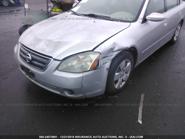 1N4AL11D92C174028 - 2002 NISSAN ALTIMA S/SL SILVER photo 6