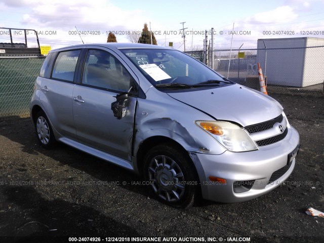 JTKKT624X60150265 - 2006 TOYOTA SCION XA SILVER photo 1