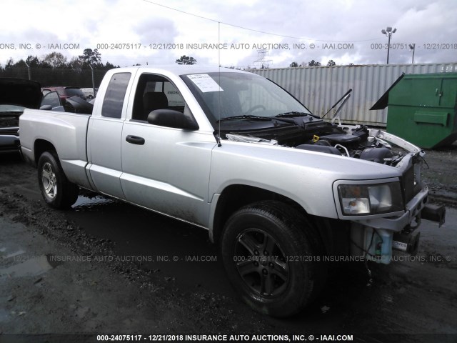 1D7HE32K69S729275 - 2009 DODGE DAKOTA SXT SILVER photo 1