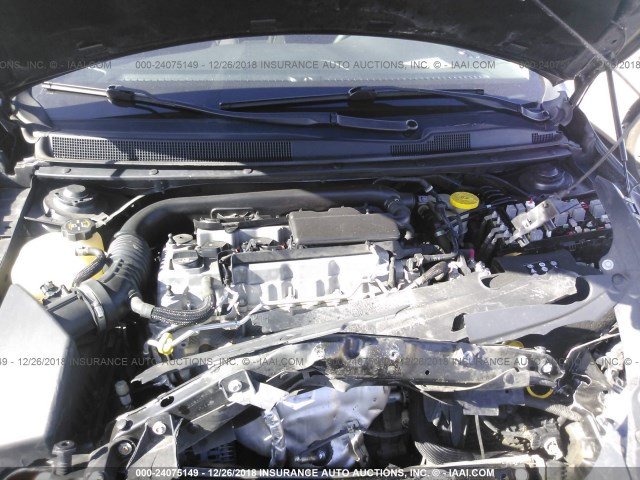 1C3CCCFB2FN611274 - 2015 CHRYSLER 200 LX GRAY photo 10