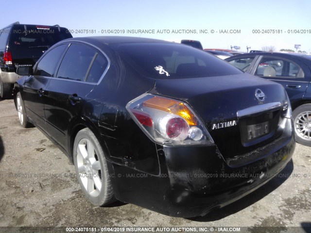 1N4AL21E49N425874 - 2009 NISSAN ALTIMA 2.5/2.5S BLACK photo 3