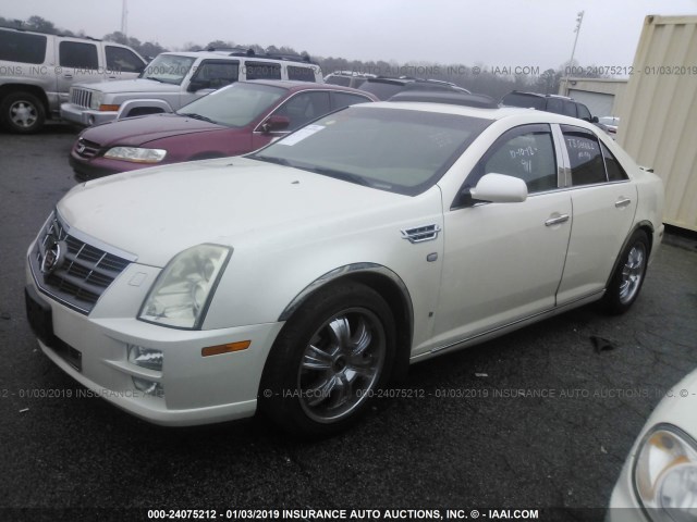 1G6DD67V190136020 - 2009 CADILLAC STS CREAM photo 2