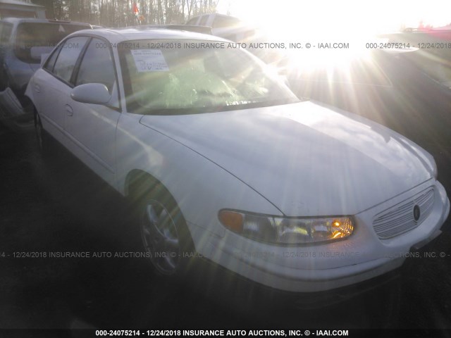 2G4WF551X11242240 - 2001 BUICK REGAL GS WHITE photo 1