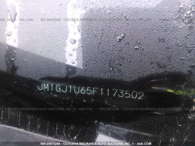JM1GJ1U65F1173502 - 2015 MAZDA 6 SPORT BLUE photo 9