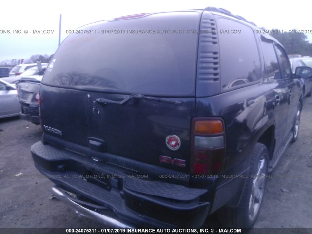 1GKEK63U82J265848 - 2002 GMC DENALI BLACK photo 6