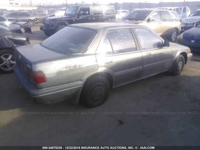 JHMBA7442GC045718 - 1986 HONDA ACCORD LXI BLUE photo 4