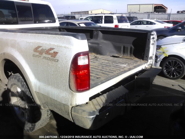 1FTWW31R98ED47039 - 2008 FORD F350 SRW SUPER DUTY WHITE photo 7