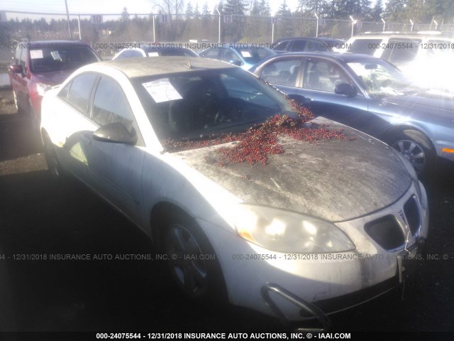 1G2ZH57N084192950 - 2008 PONTIAC G6 GT WHITE photo 1