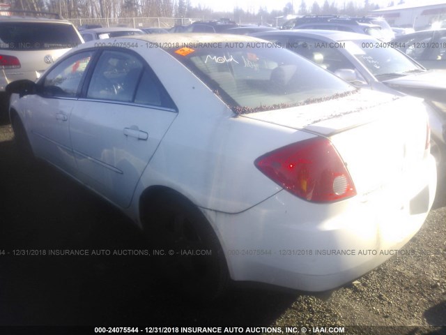 1G2ZH57N084192950 - 2008 PONTIAC G6 GT WHITE photo 3