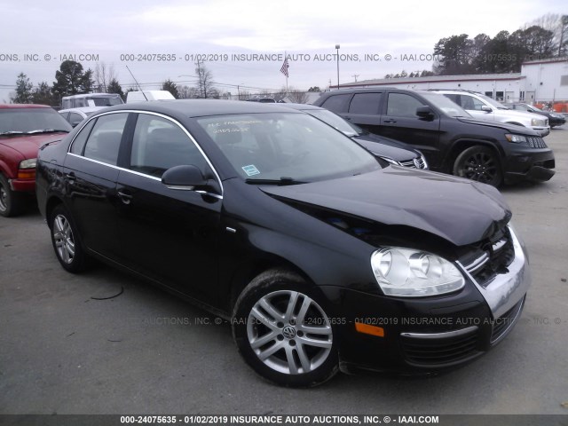 3VWEG71K07M078504 - 2007 VOLKSWAGEN JETTA WOLFSBURG 黑色 照片 1
