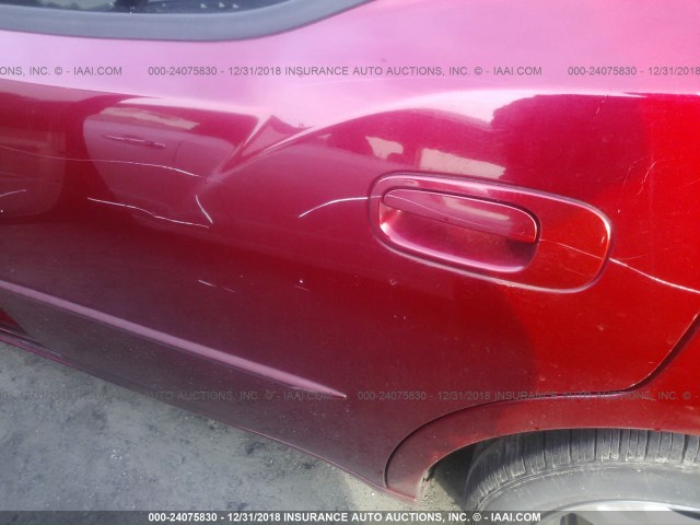 2B3KA43G57H703588 - 2007 DODGE CHARGER SE/SXT RED photo 6